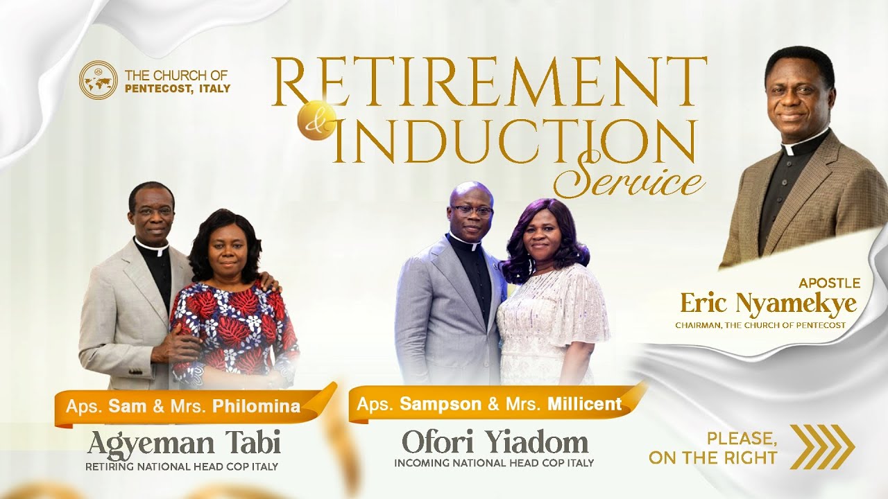 Induction & Retirement Service Of Aps. Ofori Yiadom & Aps Sam Agyeman Tabi