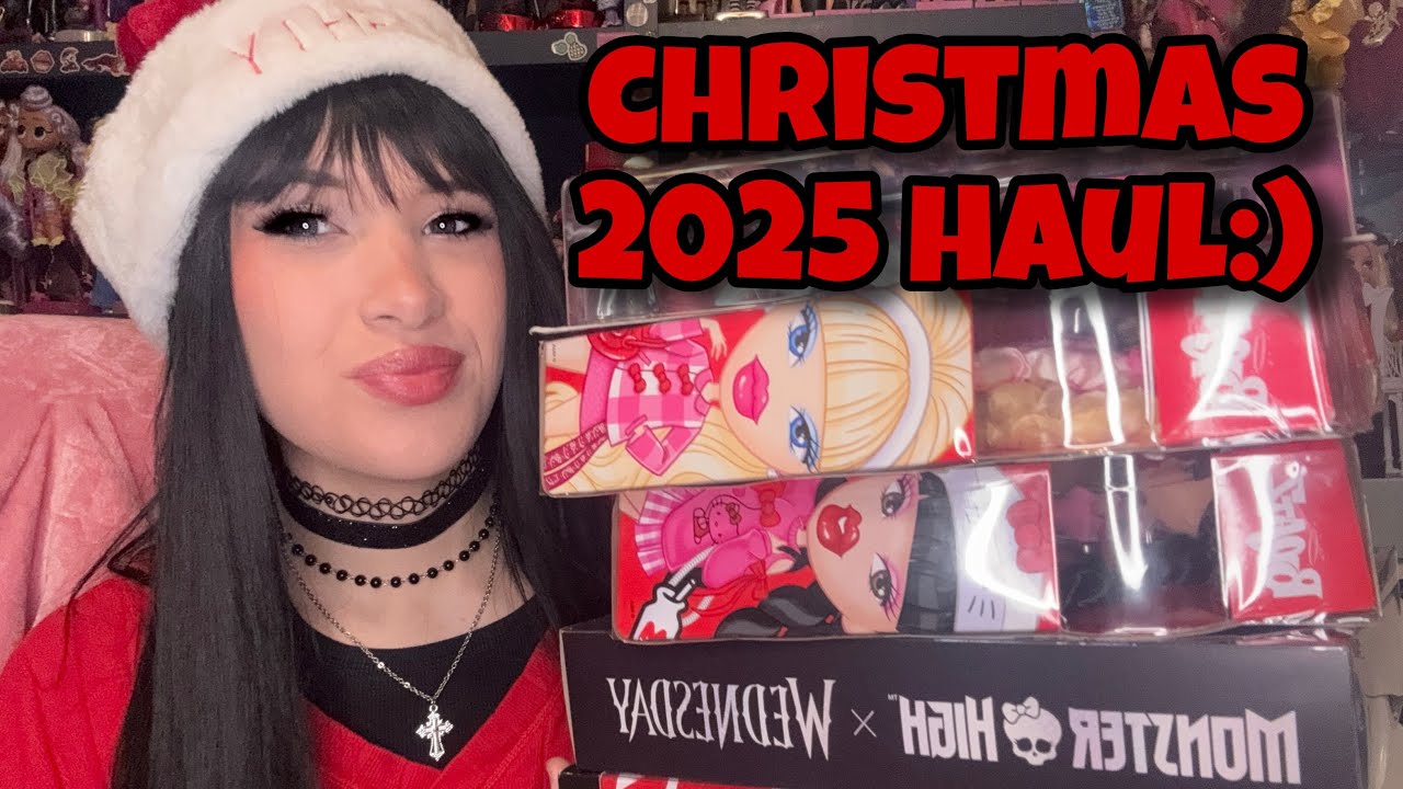Мои рождественские покупки кукол 2025 года! Monster High, Bratz и Lol Omg!