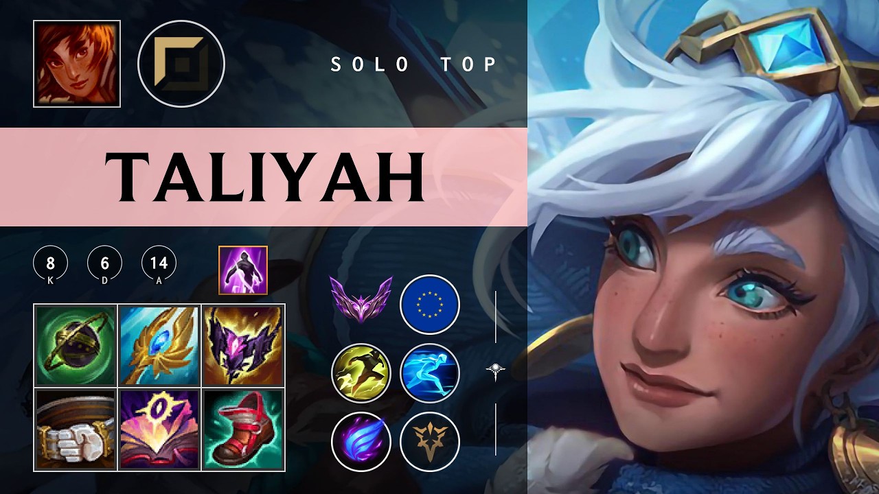 Taliyah Top vs Irelia - EUW Master Patch 26.04
