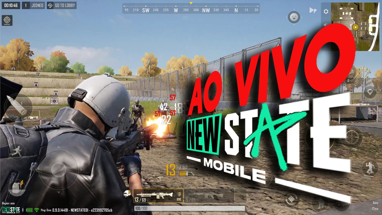 PUBG NEW STATE 90FPS (AO VIVO) 4K