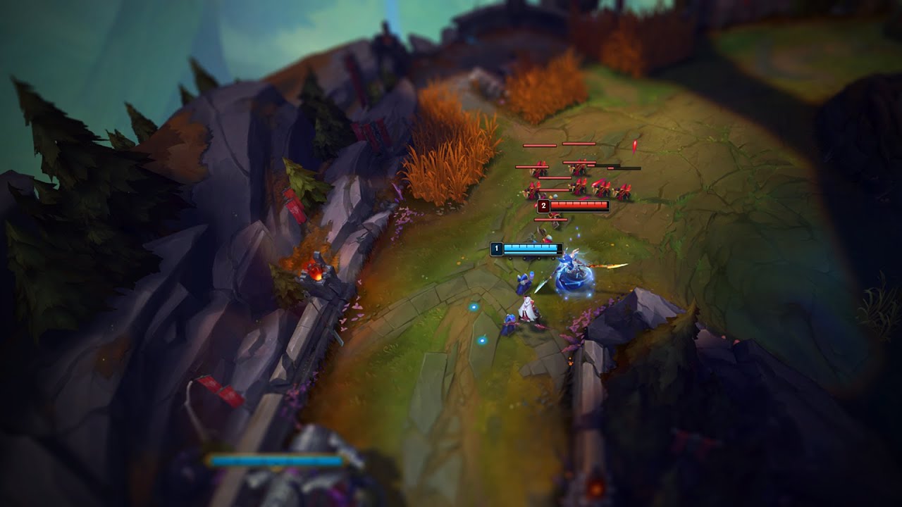 I ran away from league of legends.