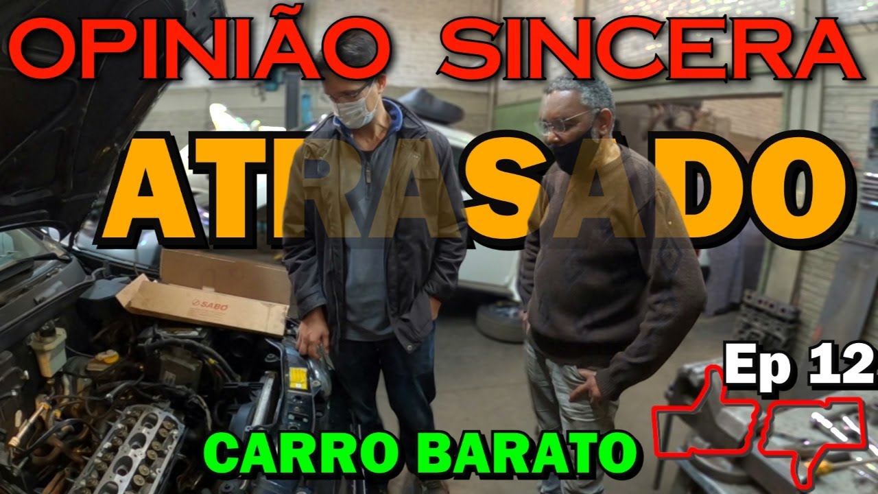 Nosso Fiat Marea está atrasado! Carro barato, com alguns problemas, conserto demorado.