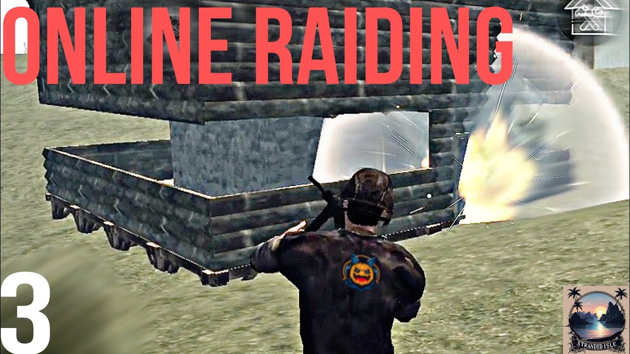 STRANDED ISLE/ MY FIRST ONLINE RAIDS AS A SOLO #3 #strandedisle