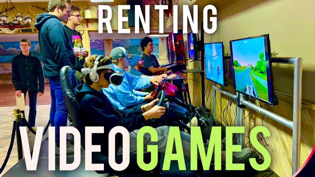 Is Renting Video Games Profitable? 🕹Sim Racing Rig Rental 🏁 $3000 In 1 Day 🤑