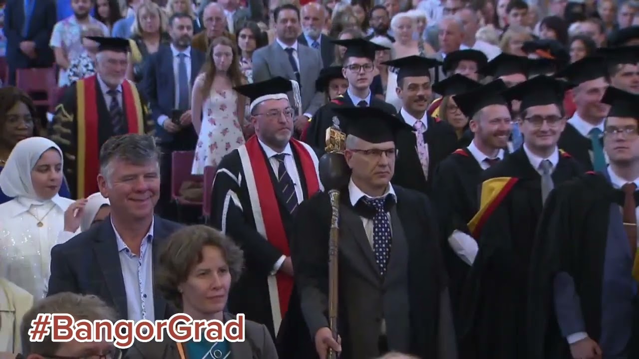 Bangor University Graduation Ceremony 2025 Part 1 #bangoruniversity #graduation #convocation2025