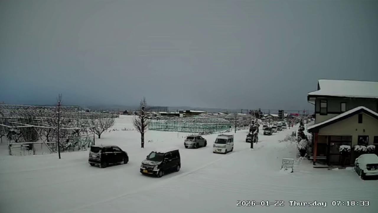 山形県寒河江市日田五反県道23号線ライブカメラ Yamagata Sagae Live camera.world.cam