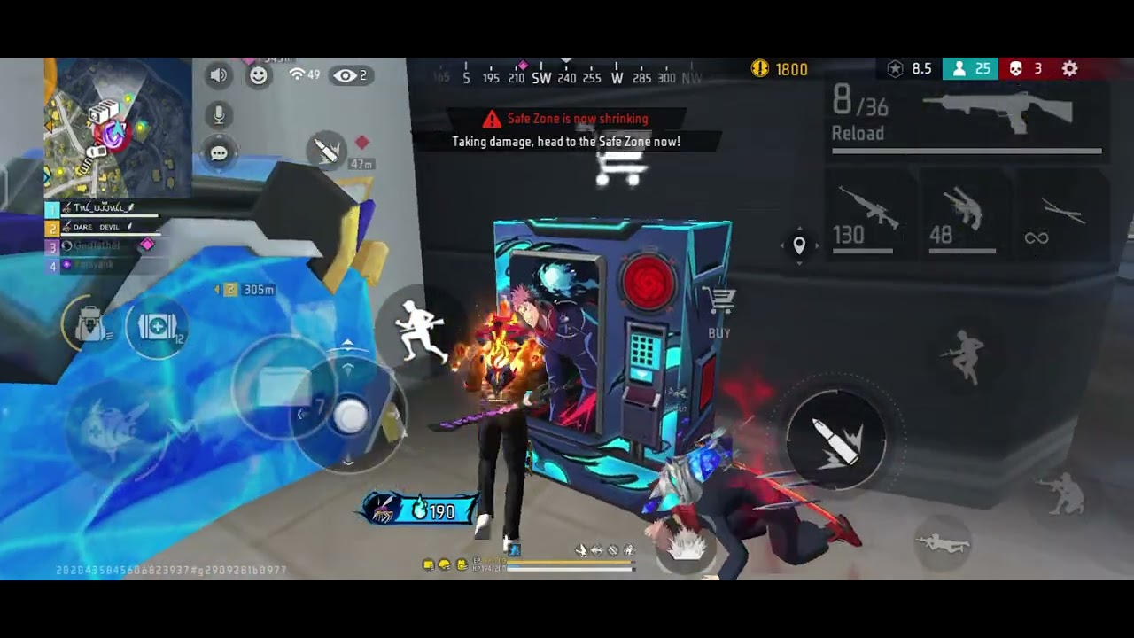 Br Squad Rank Push Fun Match || Free fire max Gameplay| #freefire #freefiremax @TotalGaming093 