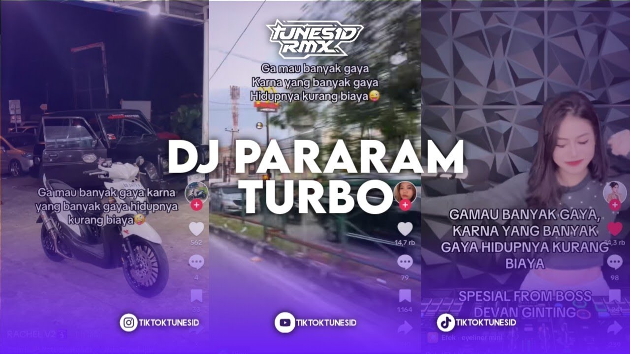 DJ PARARAM TURBO MENGKANE SOUND JELLY REMIX BY CHAL MARSYAL