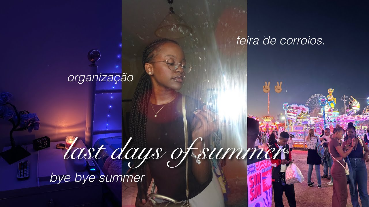 vivendo o final do verão.|bye bye, summer.