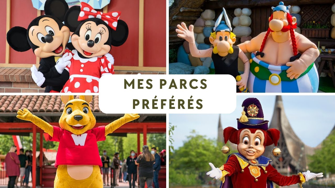 MES 10 PARCS PRÉFÉRÉS en Europe