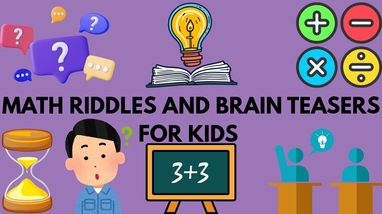 Math Riddles And Brain Teasers for Smart Kids | Brain Games for Kids | Can You Solve Them?  A&Z kids