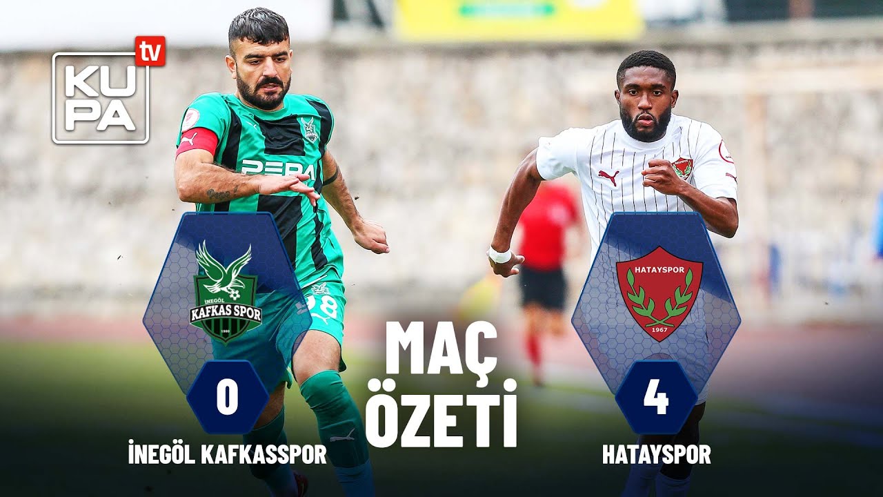 İnegöl Kafkas SK 0-4 Hatayspor | Maç Özeti | Ziraat Türkiye Kupası 3.Tur | 30.10.2024