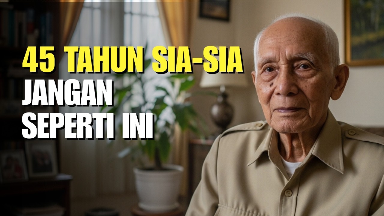 Akhir Pahit Setelah 45 Tahun Bekerja Keras (Jangan Sampai Kamu Begini)