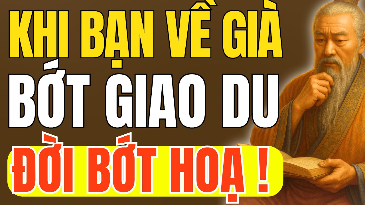 Cổ Nhân Dạy - Khi Về Già Bớt Giao Du Bớt Hoạ | Triết Lý Cuộc Sống