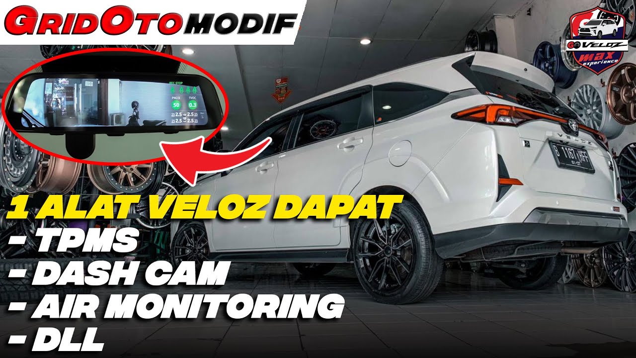 Toyota Veloz Tambah Fitur Berkendara, TSS Kombo 1 Alat Steelmate Dapat 9 Manfaat | Modifikasi Mobil
