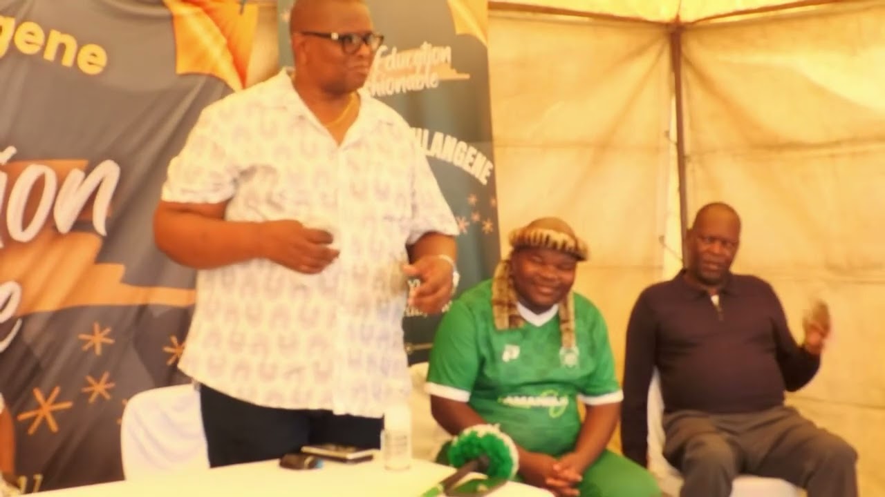 Kube enkulu injabula ENtanda Kuwela ngesikhathi kufika umphathi wamaZulu FC uSandile Zungu.