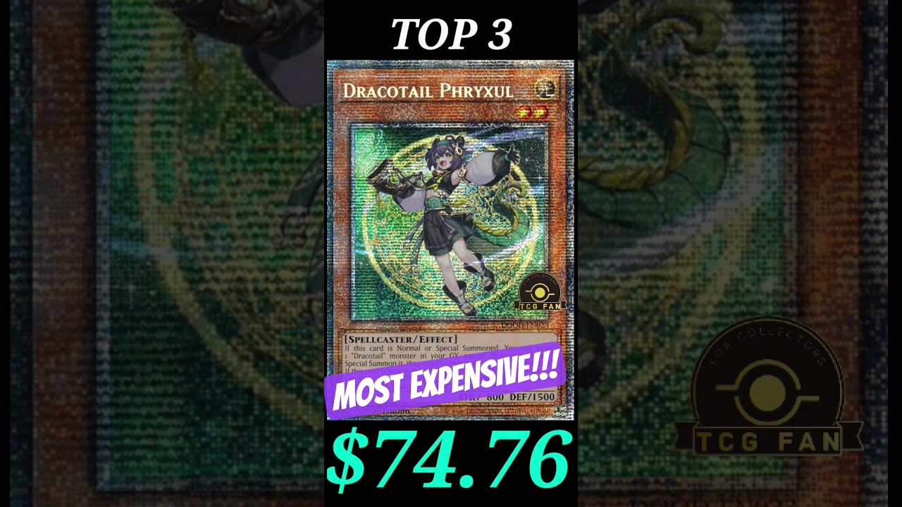 YUGIOH Doom of Dimensions TOP 5 MOST EXPENSIVE CARDS!! #yugioh #cards #tcg #yugiohmasterduel #share