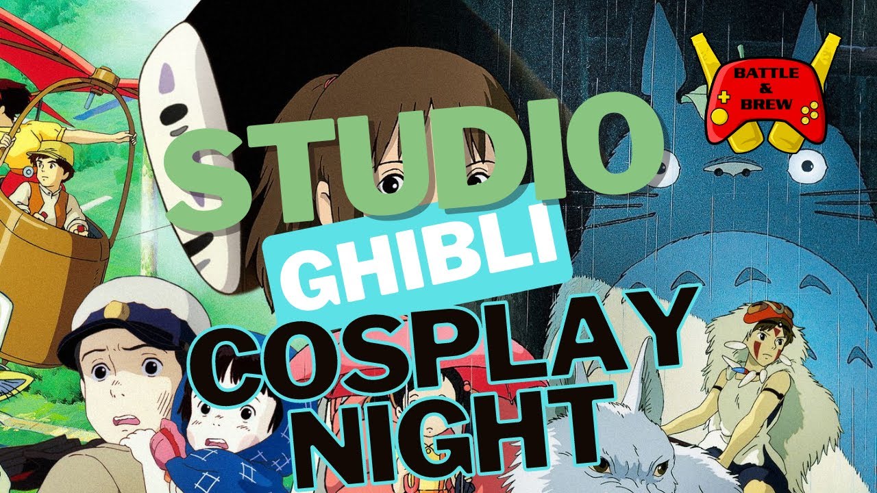 Studio Ghibli Cosplay | Atlanta Video Game Bar | Battle & Brew