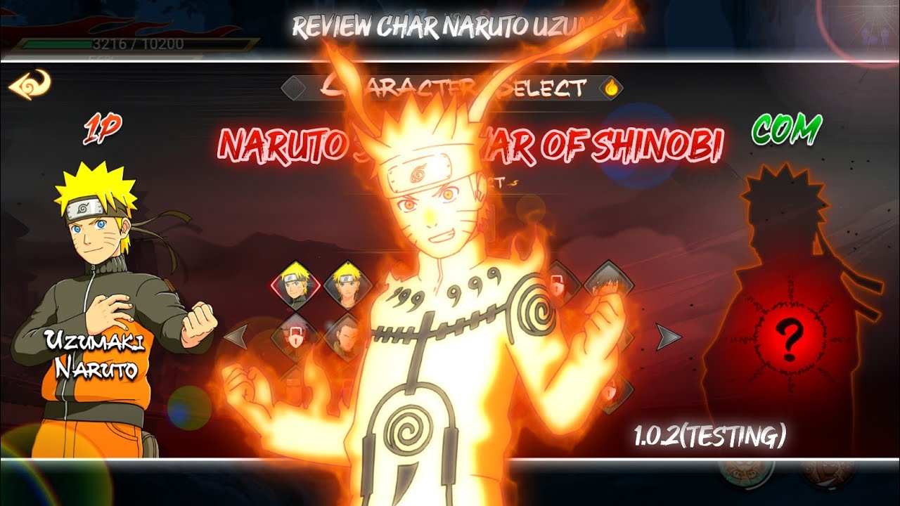 ‼️Uzumaki Naruto: Naruto senki War of Shinobi:1.0.2(testing)