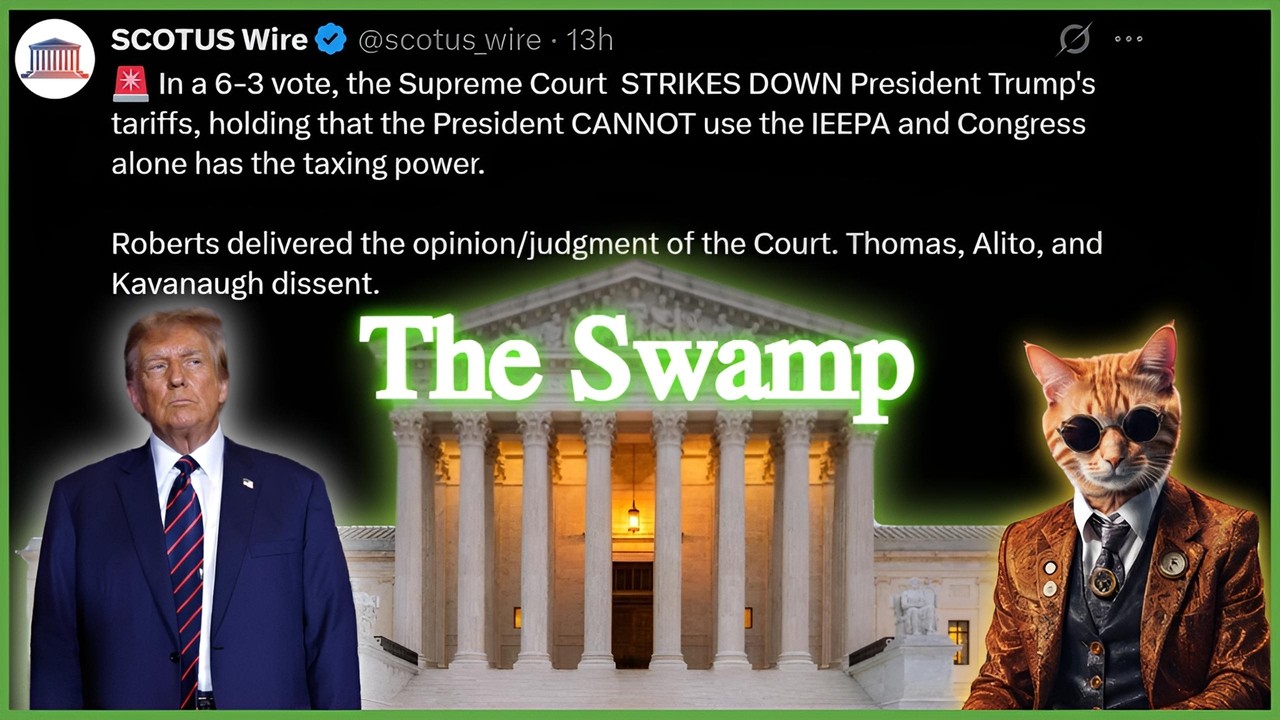 SCOTUS Nukes Tariffs - Trump Answers with GLOBAL Tariffs