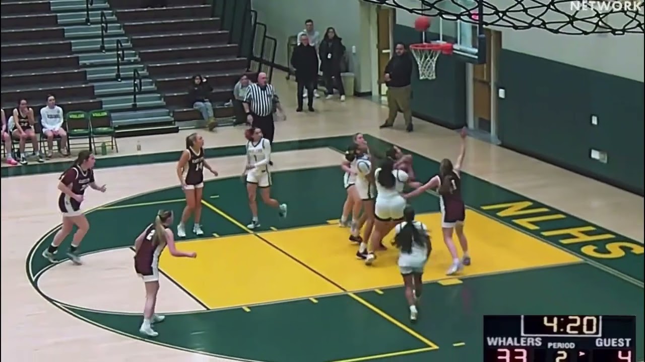 New London Basketball Highlights vs East Lyme High School Girls 1/30/24