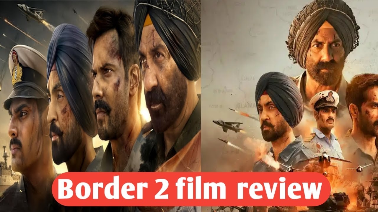 #Border 2 film review ,Sunny Deol ,Varun Dhawan, ahan Shetty ,Diljit Dosanjh, #Mkkeshari