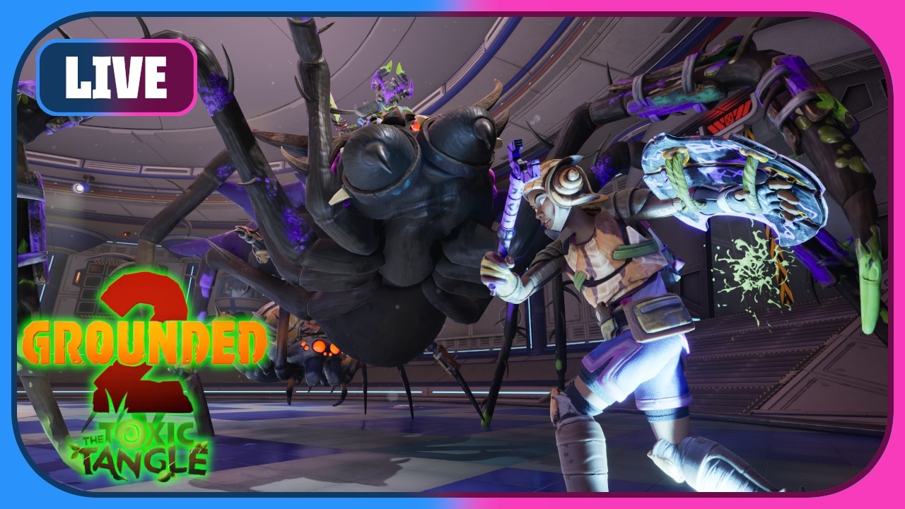 Battle Against The Stranger & Broodmother - Grounded 2 Livestream E12
