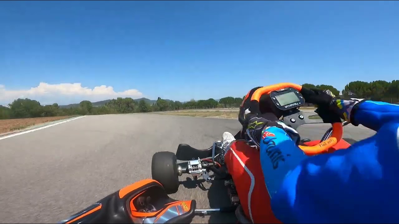 MI PRIMER DIA en karting Sallent con el kart Kz2