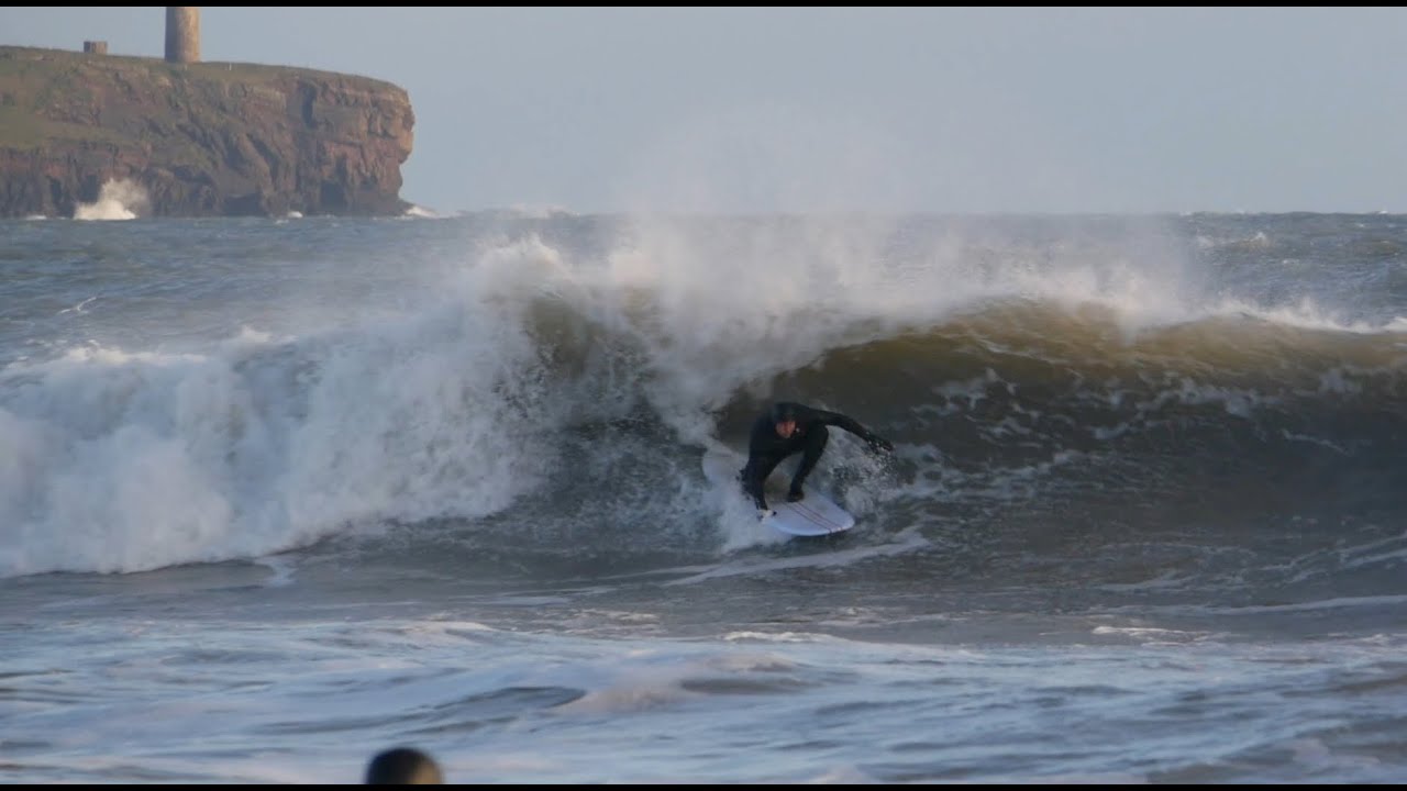 Tramore Beach Surf Ireland Raw Footage March 2021