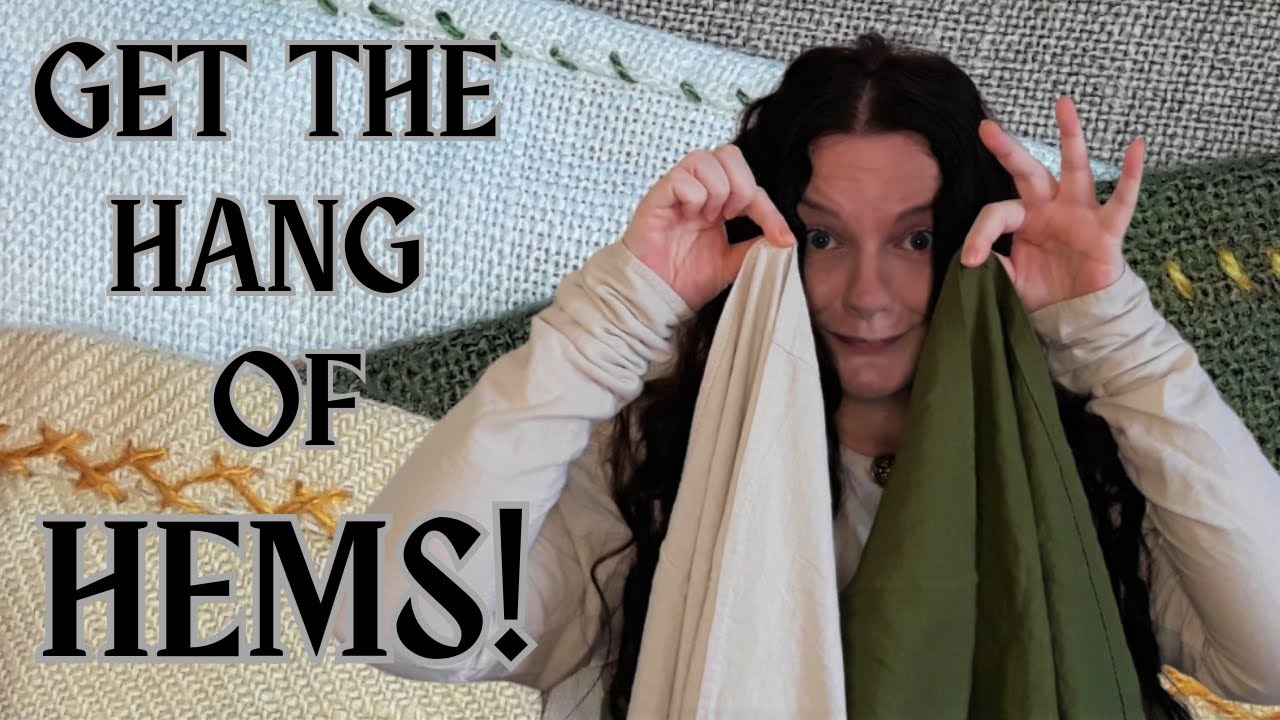 SIMPLE, Authentic HEMS for Viking Age garments. PART ONE- Beginners guide.