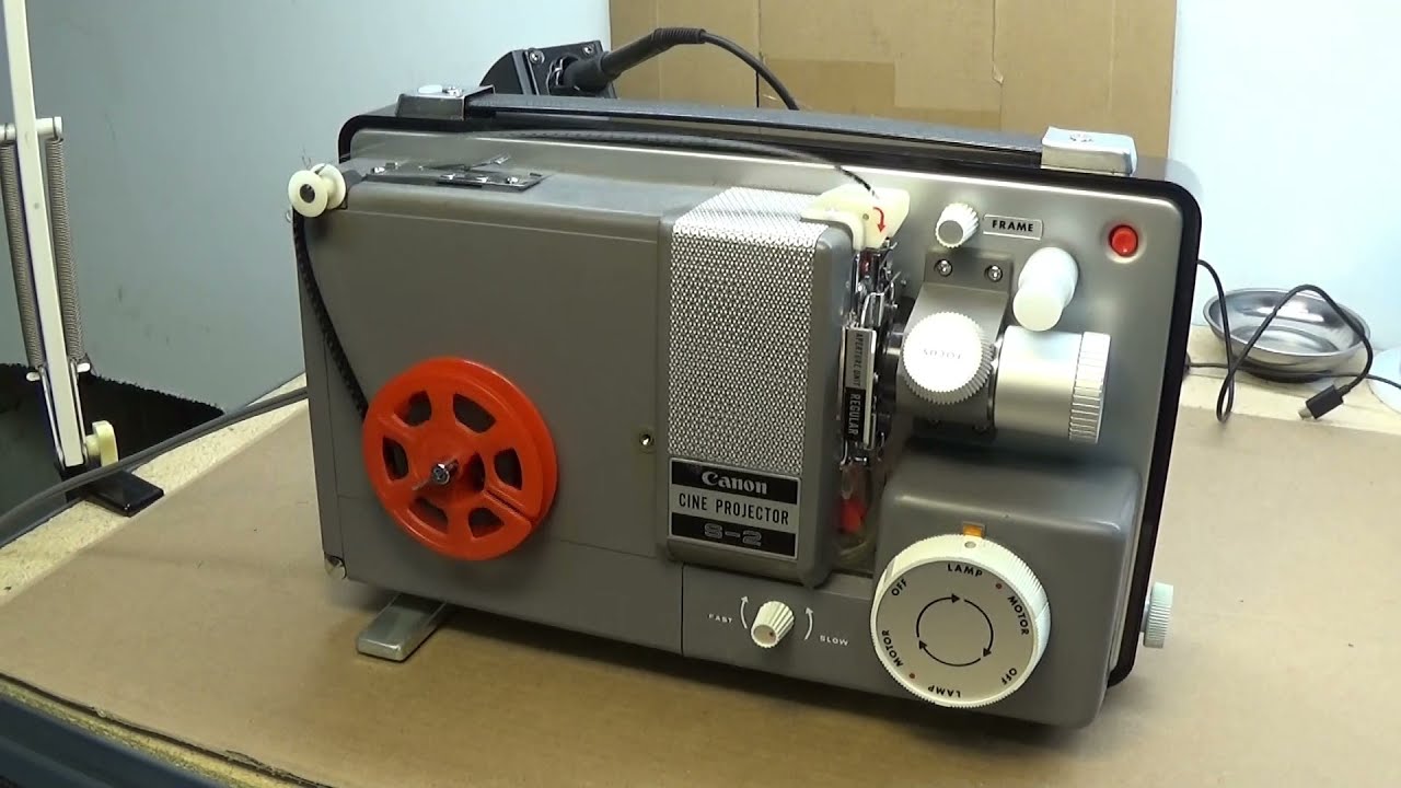Vintage Canon Cine Projector S-2  from 1967