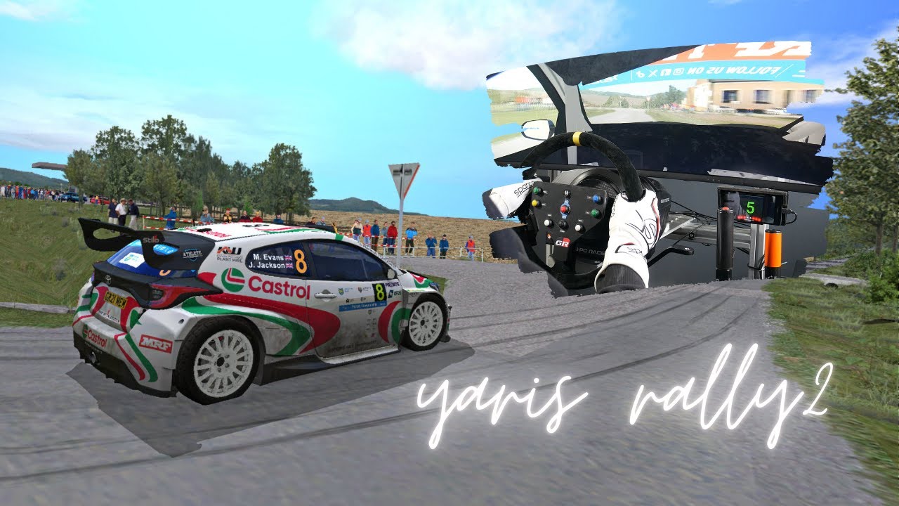 Toyota Yaris  Rally2 ! First onboard!
