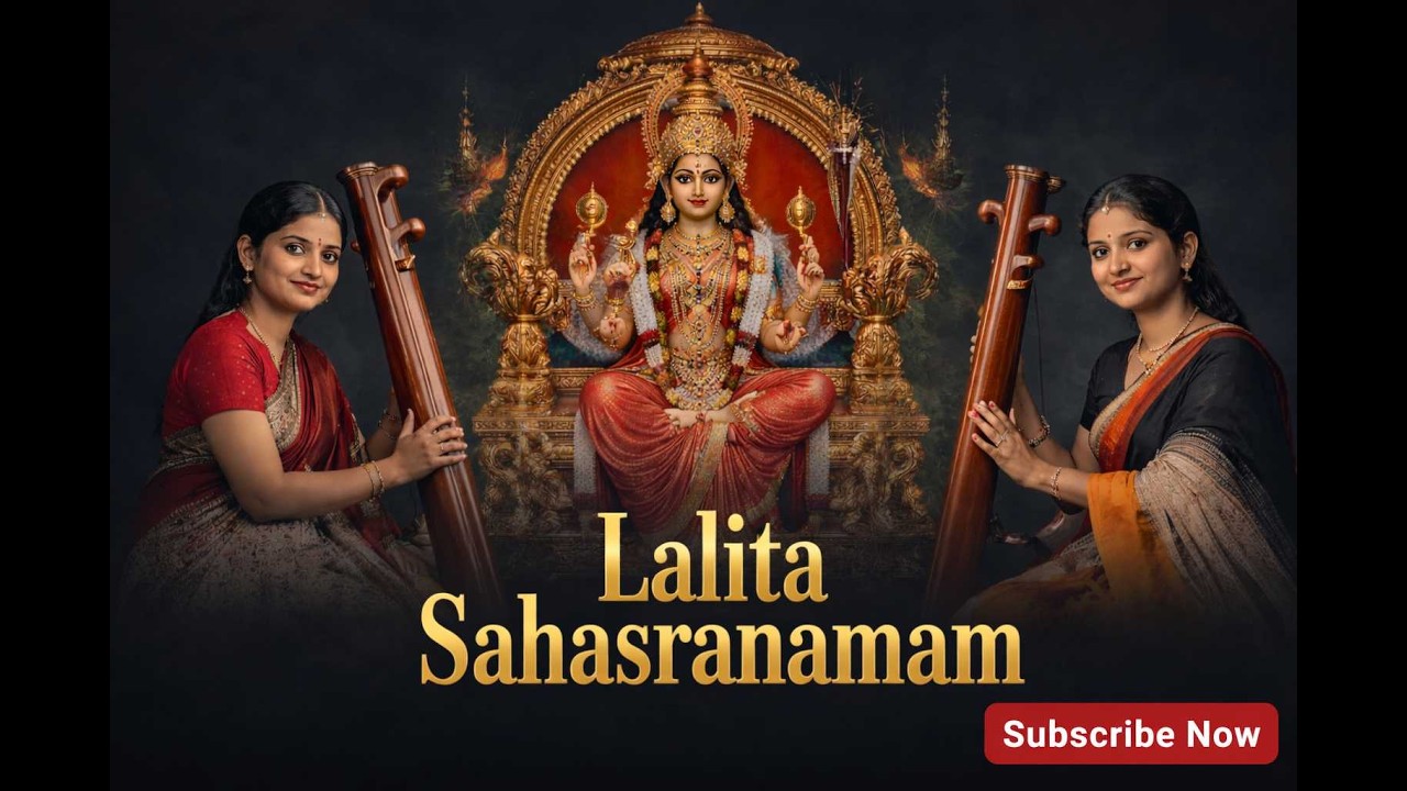 Lalita Sahasranamam | 1000 Divine Names of Goddess Lalita Tripura Sundari | Powerful Devi Mantra