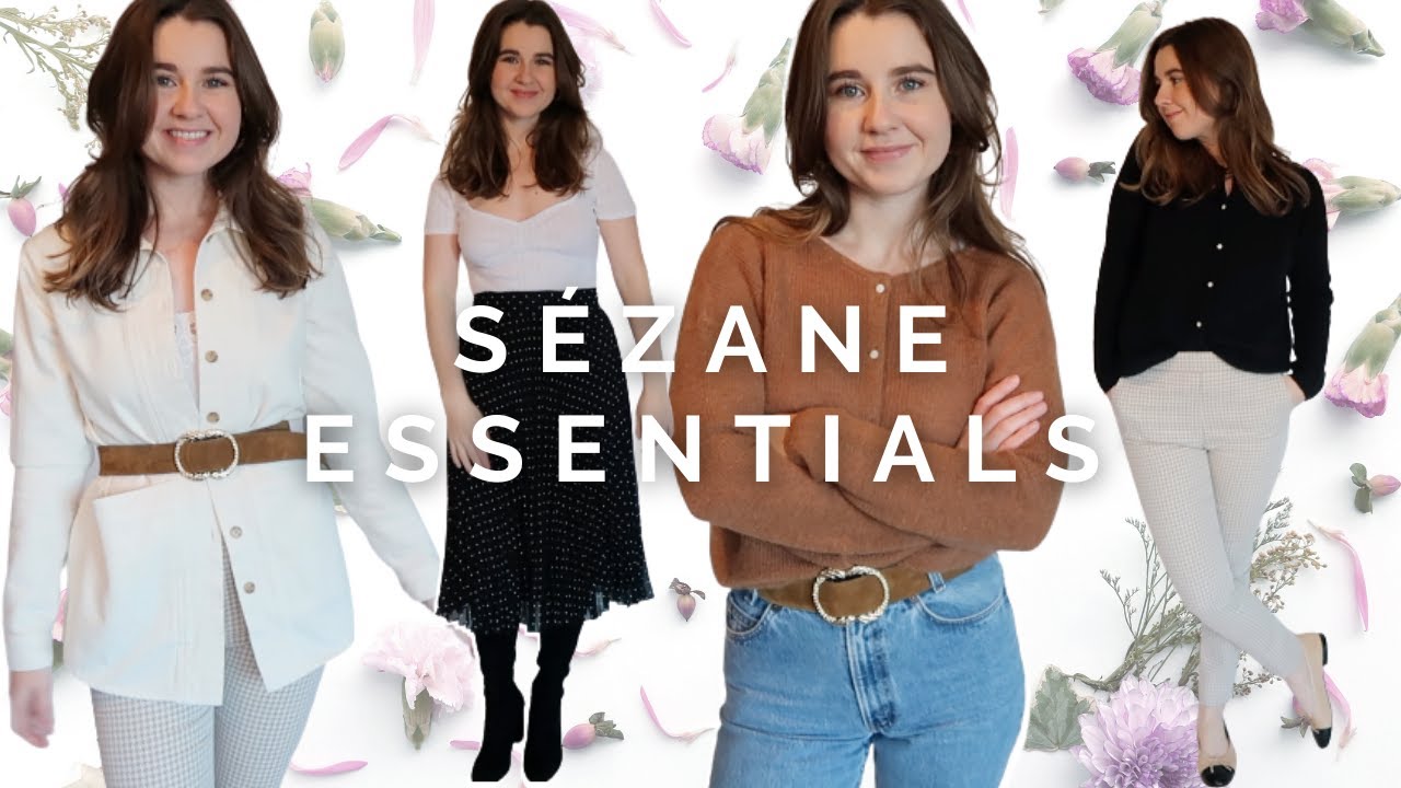 Sezane Essentials Guide | styling my NEW & OLD favorite pieces