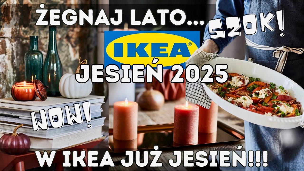 NOWOŚCI IKEA JESIEŃ 2025! 🍁 NOWA KOLEKCJA HÖSTAGILLE JUŻ W SKLEPACH!