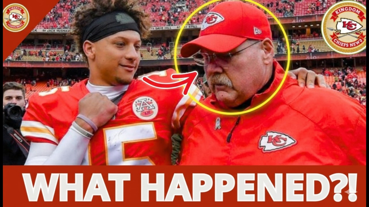 ⚠️ SOMETHING HAPPENED BETWEEN 🚨MAHOMES AND ANDY REID… AND THE NFL DIDN’T EXPECT IT!