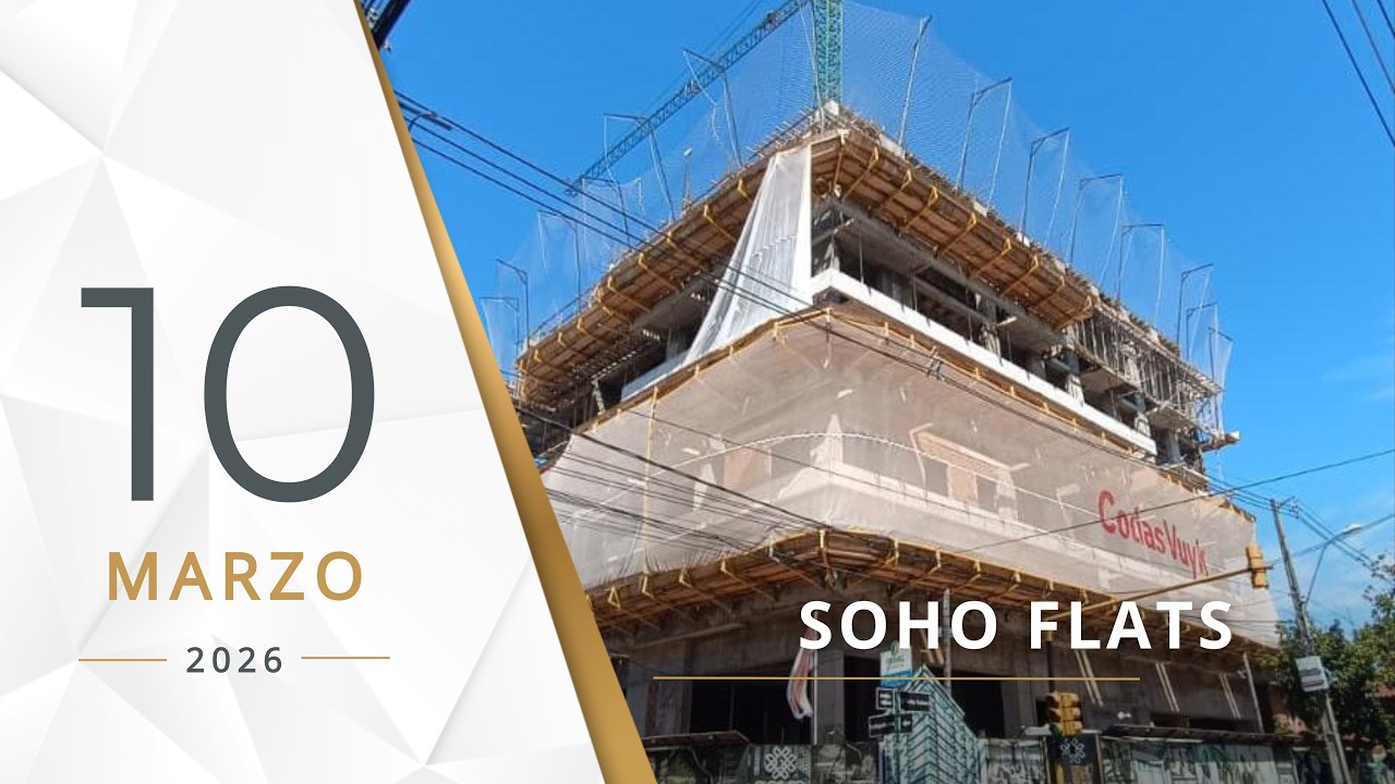 Avance de obra Edificio Soho Flats (Febrero 2026)