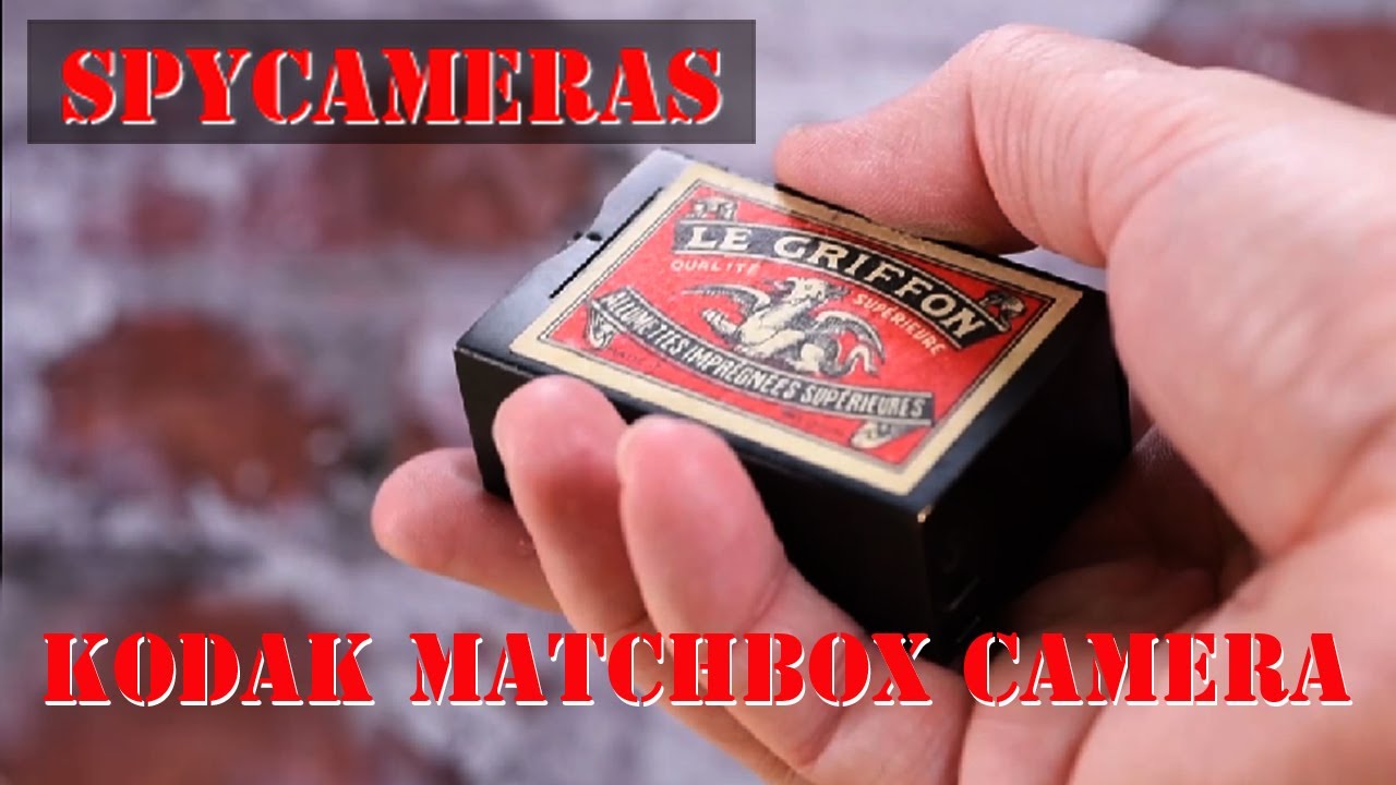 Spycameras: The World War Two Eastman Kodak Matchbox Camera.