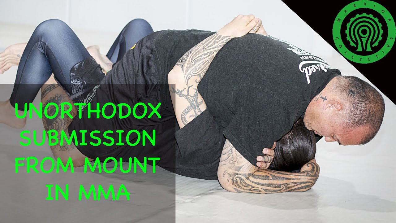 MMA Training - Unorthodox Submission from Mount with Enson Inoue