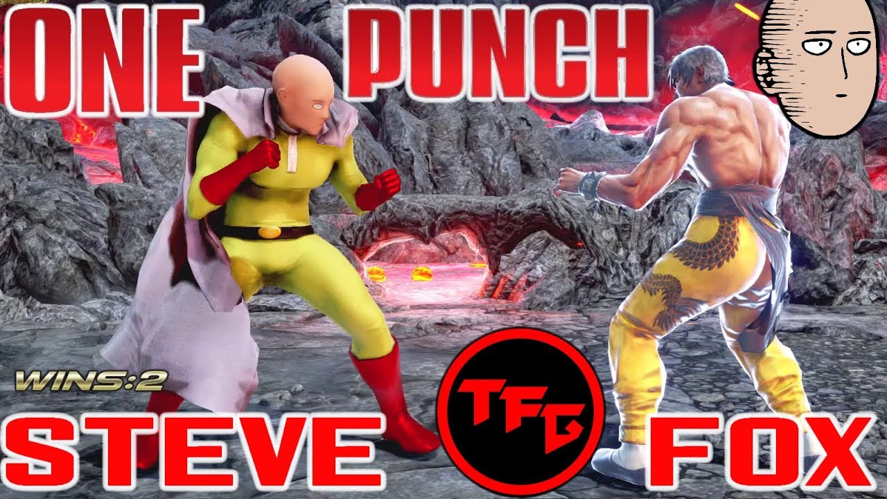 TEKKEN 7: Steve Fox - ONE PUNCH MAN - Epic Dodges Compilation 👊👨‍🦲