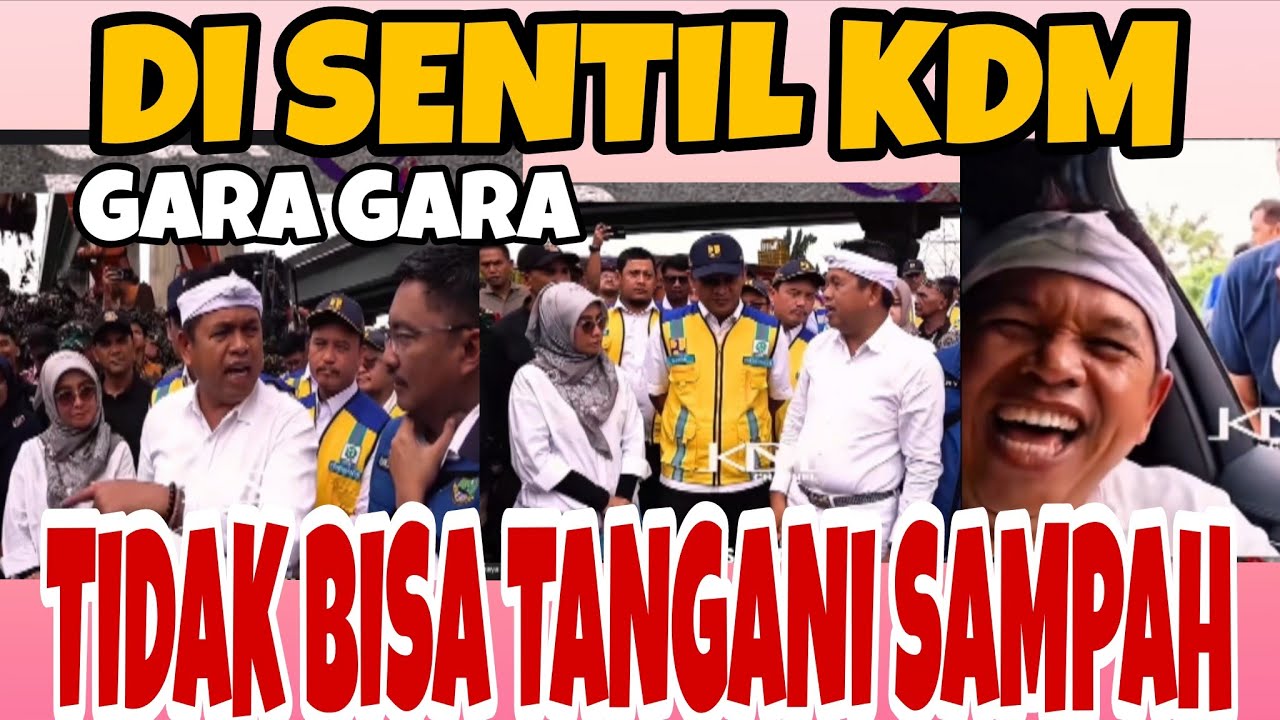 KDM MENANGANI SAMPAH,,, HANYA DALAM SEHARI BERES......!!!!