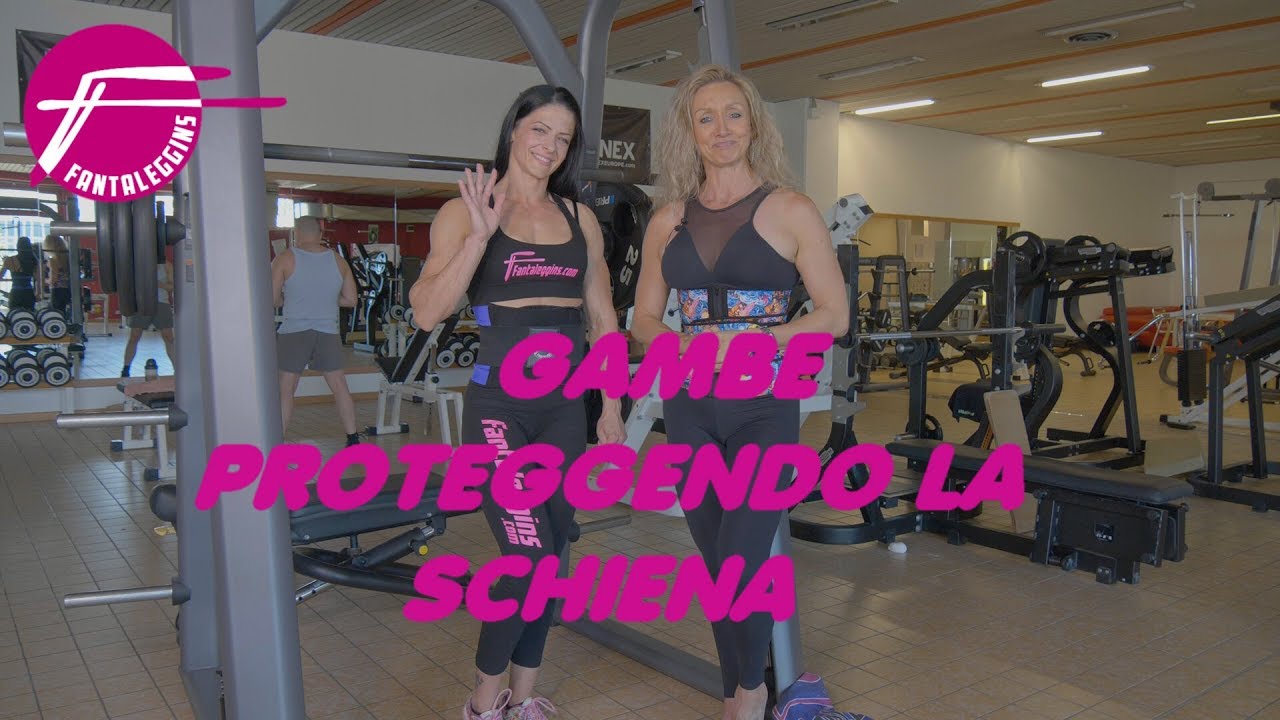 MAL DI SCHIENA: ALLENARE LE GAMBE SI PUO'