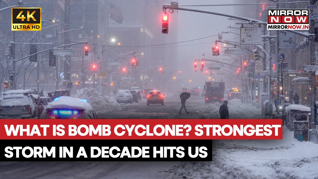 What Is Bomb Cyclone That Has Led To Strongest Storm In A Decade In US? Watch