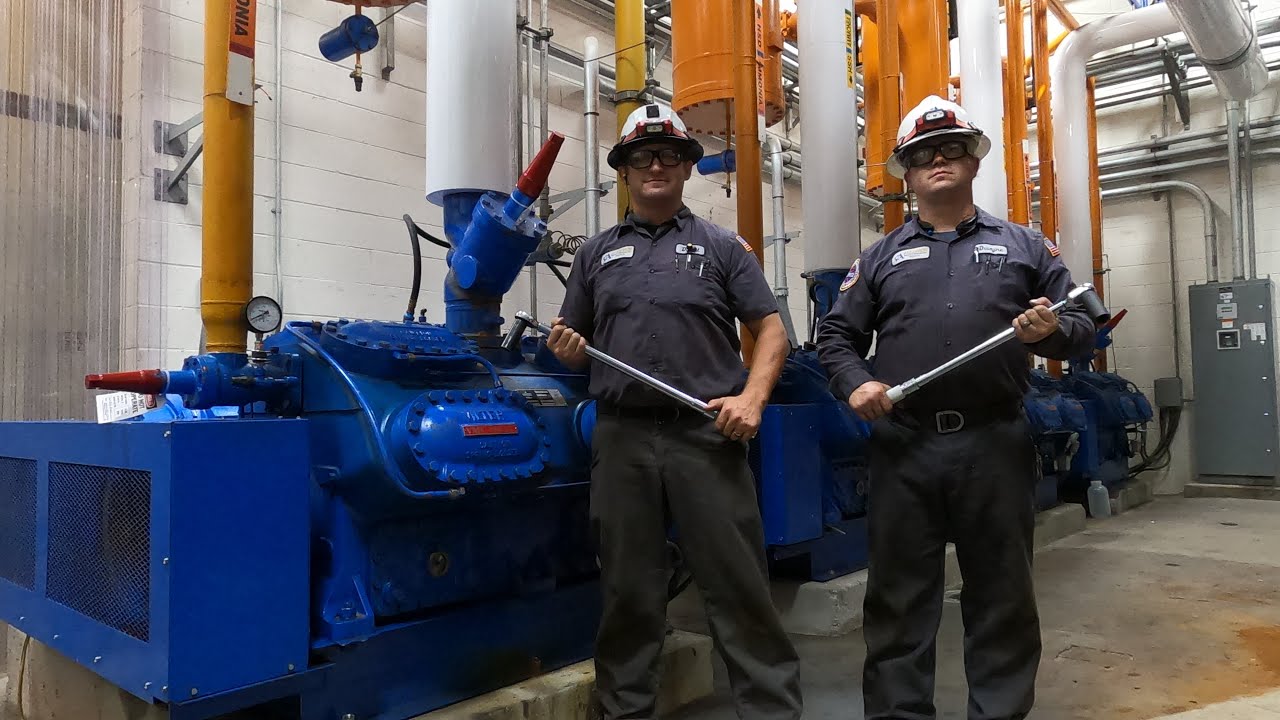 16 Cylinder Ammonia compressor Rebuild