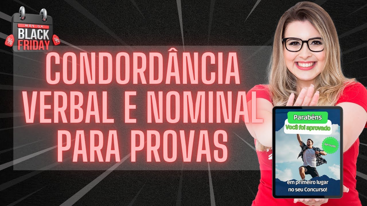 🔴 CONCORDÂNCIA VERBAL E NOMINAL PARA PROVAS! - Professora Pamba