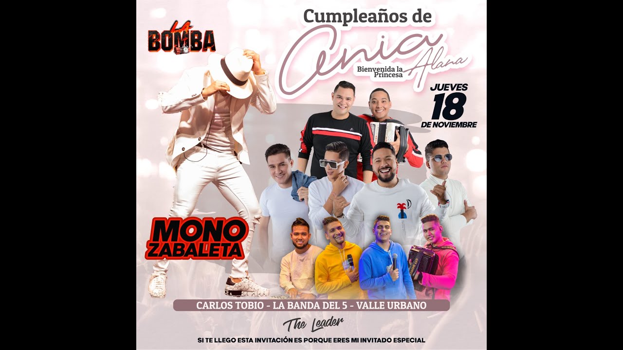 Mono Zabaleta - Amor de TBT / Live @ Fiesta Privada THE LEADER