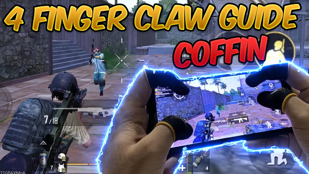 Coffin 4 Finger Claw Guide/Tutorial and Drills (PUBG MOBILE) Settings & Sensitivity
