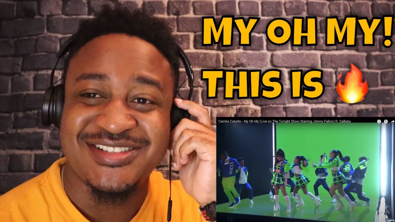 Reacting to Camila Cabello - My Oh My (Live on The Tonight Show Starring Jimmy Fallon) ft. DaBaby