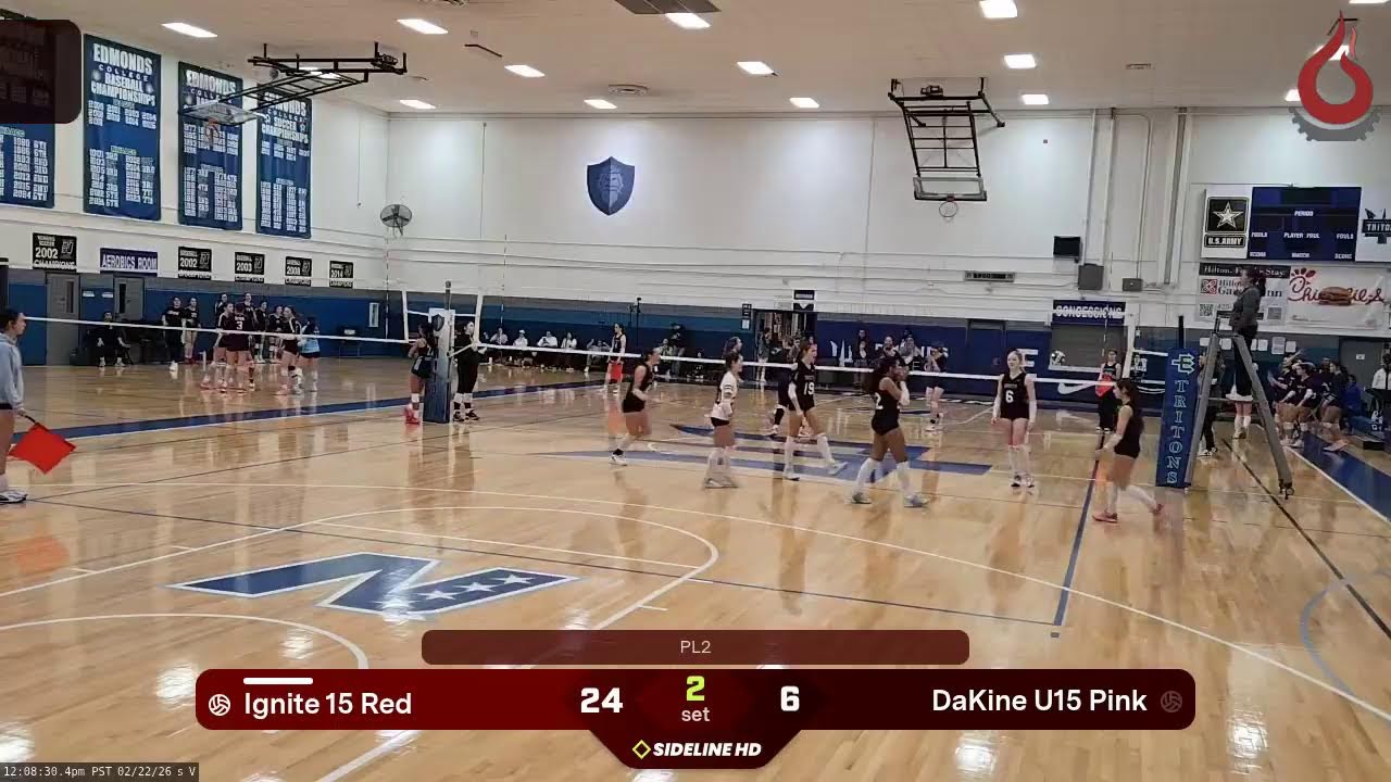 Ignite 15 Red vs. DaKine U15 Pink (2026.02.22)