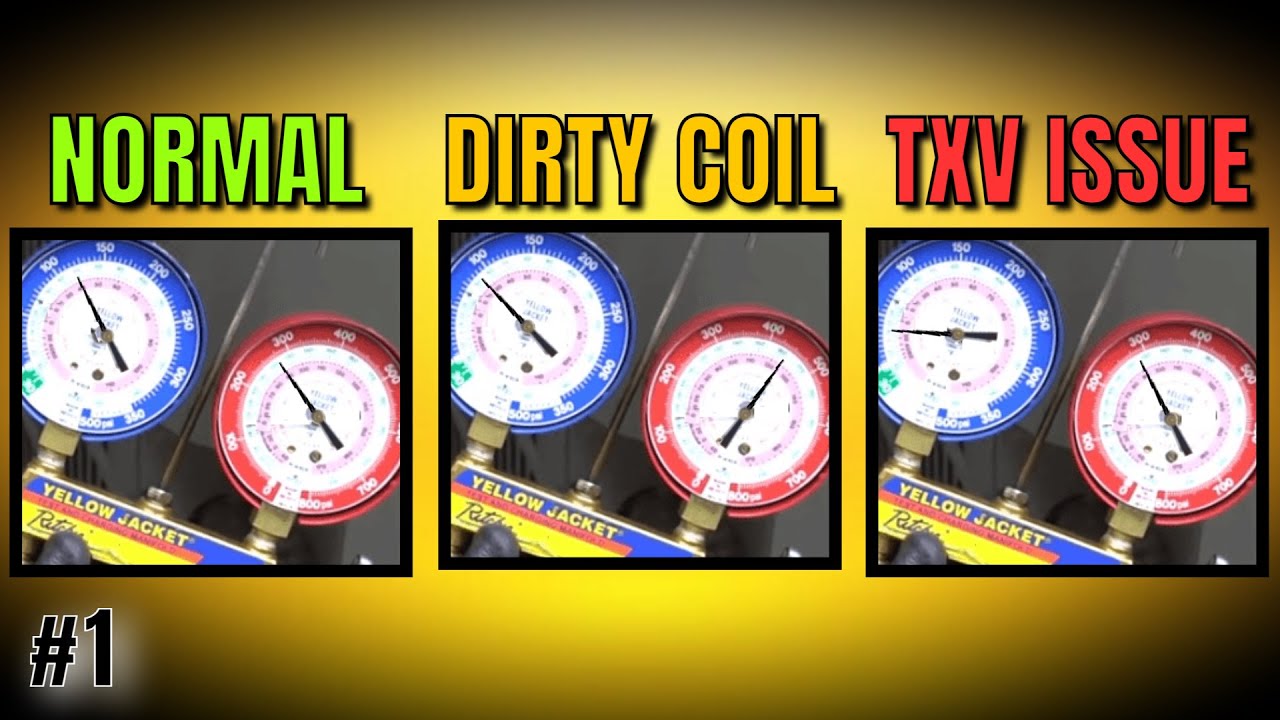 When HVAC Pressures Go Crazy: Dirty Condenser Coils